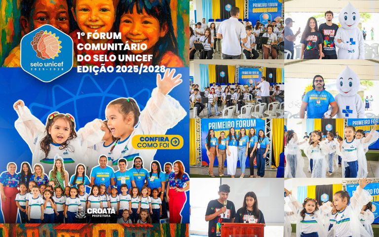 Croatá realiza o 1º Fórum Comunitário do Selo UNICEF 2025–2028 